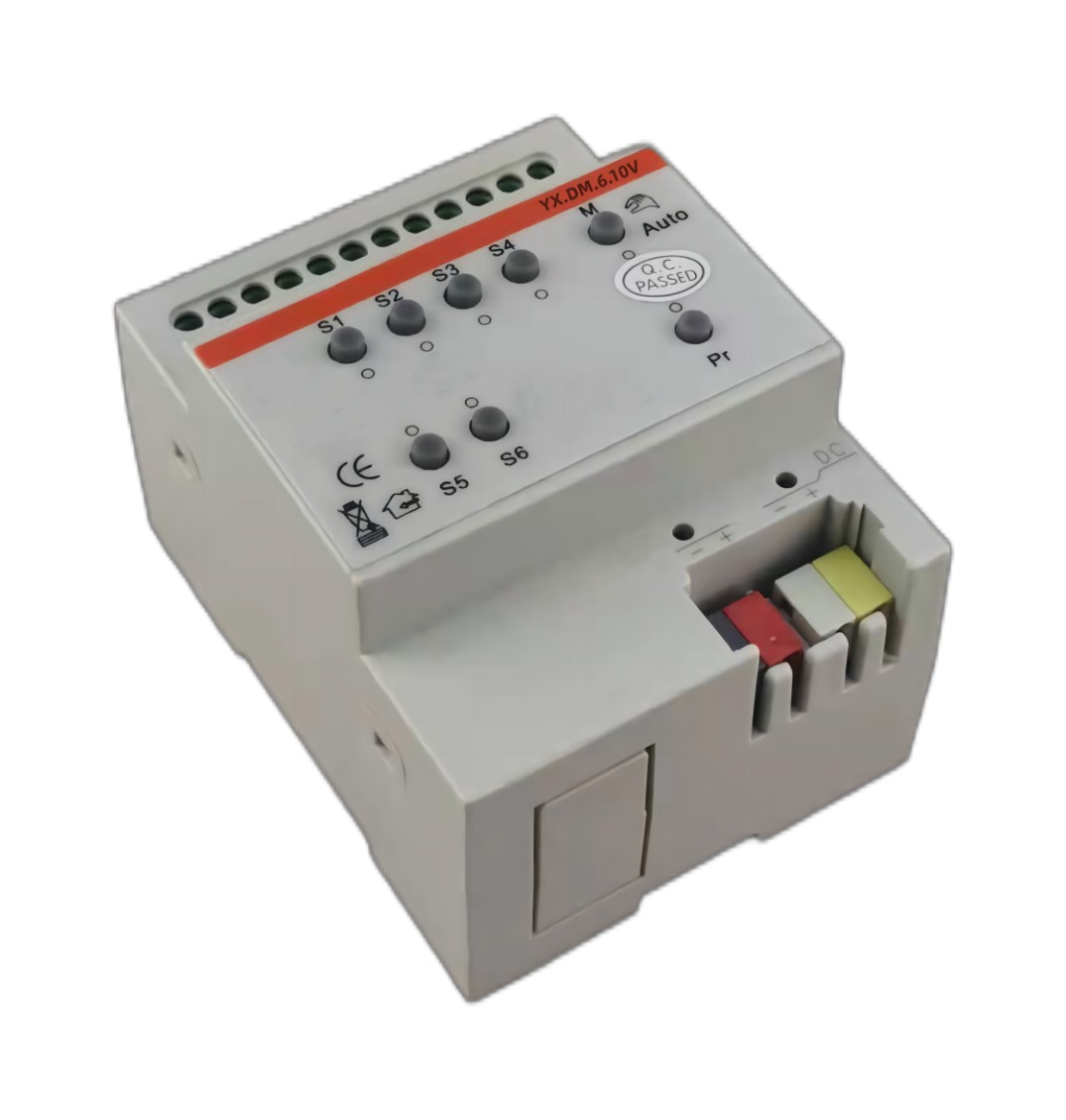 6路1-10V调光模块