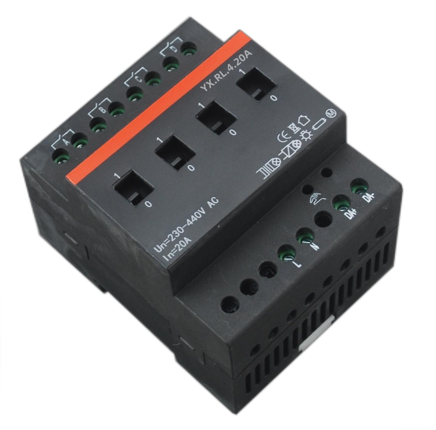 4路20A继电器输出模块